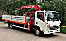 Кран-манипулятор JAC N 80