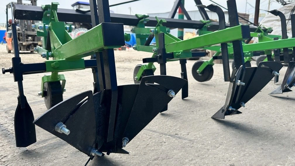 Регулировка культиватора на площадке