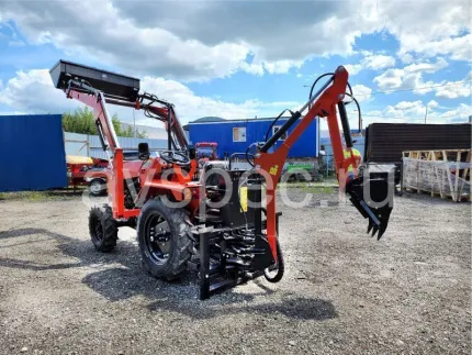 Экскаваторно-погрузочный комплекс на базе Минитрактора Уралец-224 (4×4)