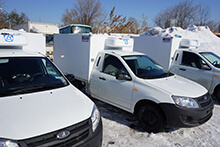 Пикап ВИС 2349 с рефрижератором