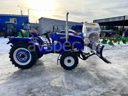 Минитрактор Русич Т-25 ВОМ С ОТВАЛОМ